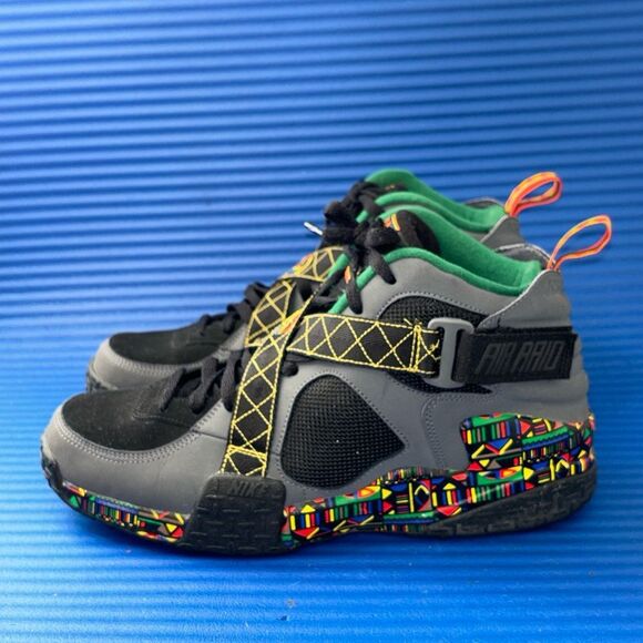 Size 9.5- Men’s Nike Air Raid Peace Urban Jungle 2020 DC1494 001 RARE - Picture 2 of 8